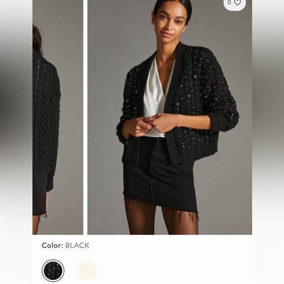 Anthropologie Sweaters - Anthropologie Pearl Cardigan Sweater